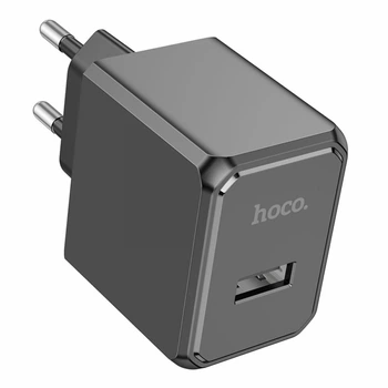 Зарядний пристрій Hoco CS11A 1USB 2.1A Black