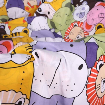 Підковдра MirSon Бязь 17-0674 Rainbow Zoo 160 x 220 см (2200010257274)