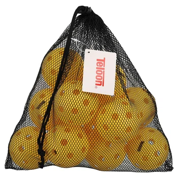 Мячи для пиклбола Teloon PB02 12 штук в комплекте Yellow
