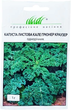 Насіння капусти листової Кале Грюнер Краузер 1 г W. Legutko