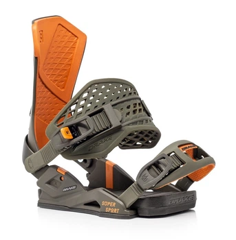Кріплення для сноуборду Drake SUPER SPORT M Dark olive/orange (71121022) O