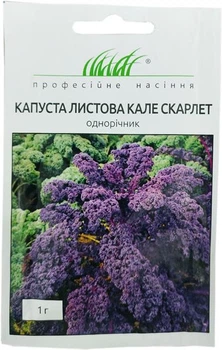 Насіння капусти листової Кале Скарлет 1 г W. Legutko
