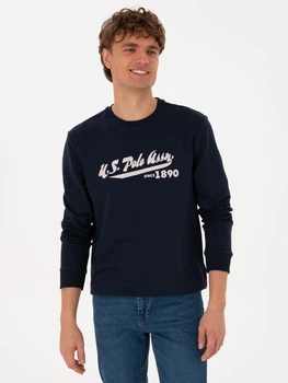 Свитшот мужской U.S. Polo Assn G081SZ082-000-2338659(Lacivert) 2XL Темно-синий (8683859745760)