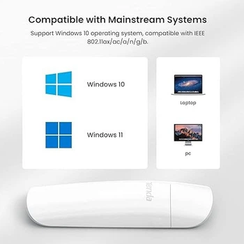Бездротовий адаптер Tenda U18 (AX1800) USB 31831