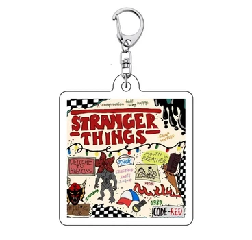 Акриловий брелок Дивні Дива, Stranger Things 2