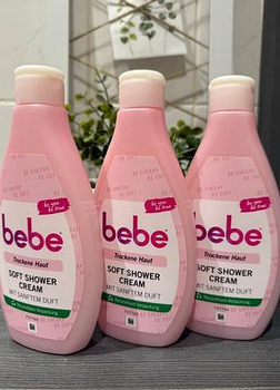 Детский мягкий крем душ Bebe 250 мл нежное очищение и забота о коже малыша