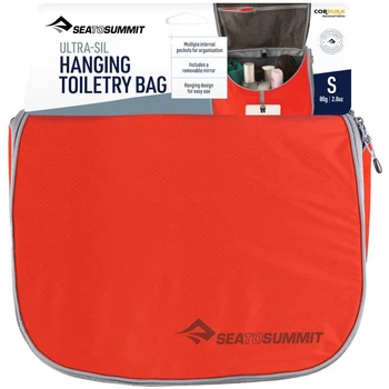 Косметичка для путешествий Sea to Summit Ultra-Sil Hanging Toiletry Bag Small Spicy orange (100014668)