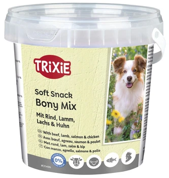 Ласощі для собак для дресування Trixie «Bony Mix» 500 г (асорті)