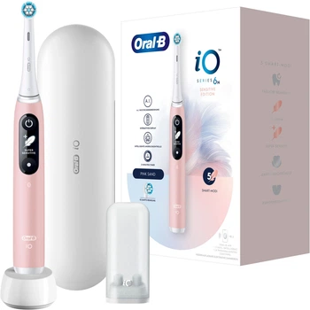 Електрична зубна щітка Oral-B iO 6N Рожева + TC (955555915416992) - Уцінка