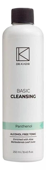Тонік очищувальний для обличчя без спирту Dr.Kadir Alcohol Free Cleansing Tonic 250 мл