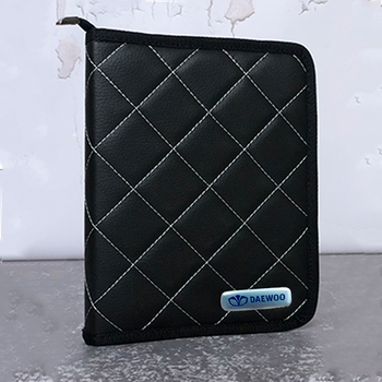 Папка для документов в автомобиль с Daewoo черная Shop Monkeys
