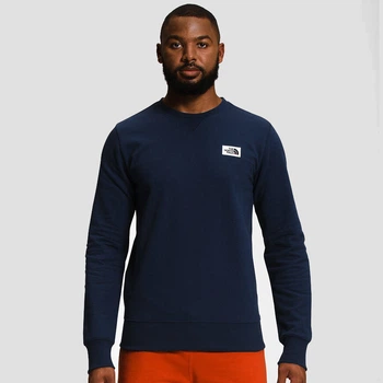 Світшот кофта реглан The north face heritage patch crew sweatshirt summit navy nf0a7wxh8k2 синій - S