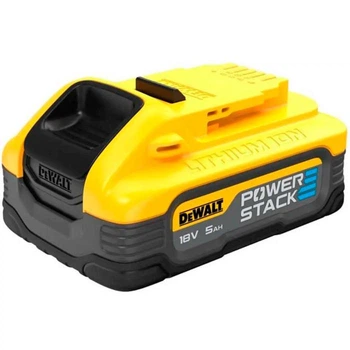 Аккумулятор DeWALT XR PowerStack 18V, 5 Ah (DCBP518)