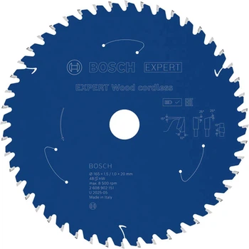 Пильный диск Bosch Expert Wood 165x1,5/1x20 мм, 48Т (2608902151)