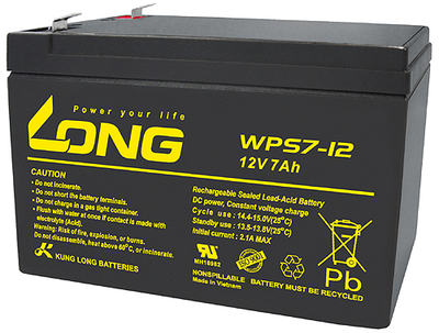 Акумуляторна батарея Kung Long WPS 7-12