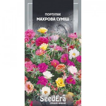 Насіння квітів Портулак Махрова суміш 0,1г