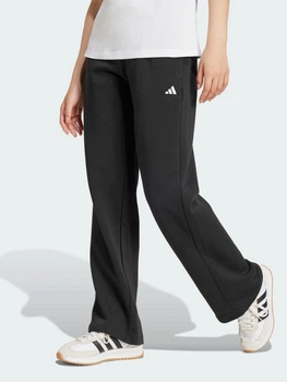 Спортивні штани на флісі жіночі Adidas Essentials Small Logo JC5921 S Чорні (4067902145570)
