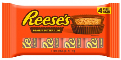 Цукерки Reese’s Peanut Butter (4х39.5) 158 г