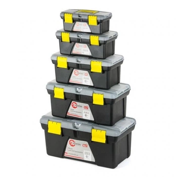Комплект ящиков для инструмента 5 ед. для дома/гаража INTERTOOL BX-0305 10"/12"/14"/16.5"/18.5"