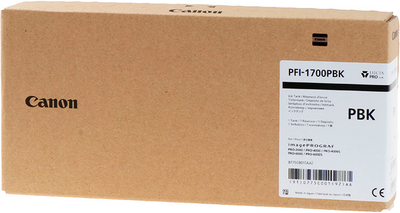 Wkład atramentowy Canon Ink PFI-1700PBK XXL Photo Black (CANB1700PB)