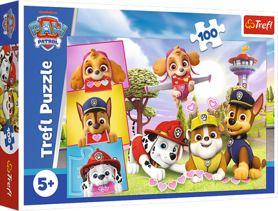 Пазл Trefl PAW Patrol Безстрашні щенята 100 елементів 16520 (5900511165203)