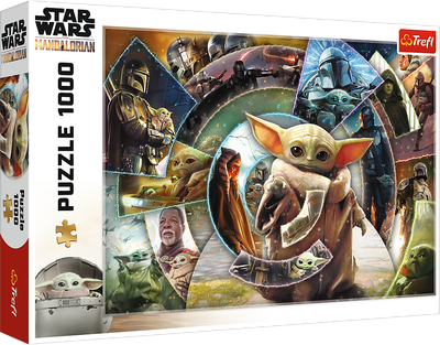 Пазл Trefl Подорож Ґрогу Lucasfilm Star Wars The Mandalorian 1000 елементів 10906 (5900511109061)