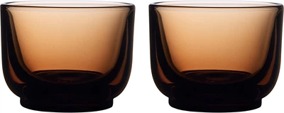 Набір склянок Fellow Pirch Cortado 2 x 120 мл Бурштинових (840228808671)