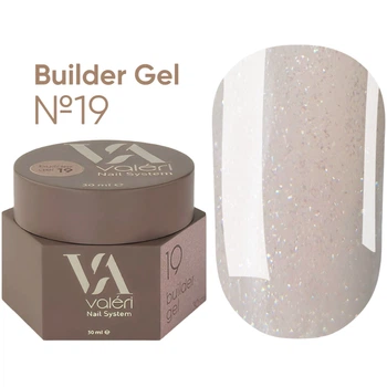 VALERI Builder Gel Моделюючий гель №19, 30 мл