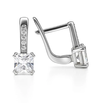Сережки срібні з фіанітами Silver Style (24071.55 sku:2300103956975)