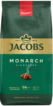 Кава Jacobs зерна, 1000г, Monarch, купаж арабіка/робуста L`OR 000330142