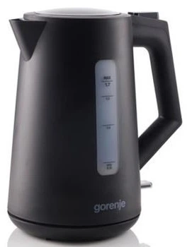 Электрочайник 1.7л, Strix контроль, черный матовый Gorenje 000330201