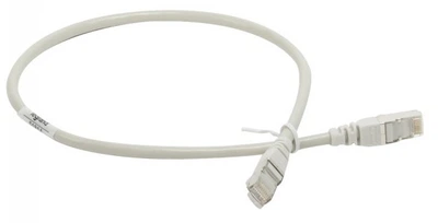 Патч-корд Legrand CAT 5e F-UTP, 0.5м, AWG 26, PVC, сірий