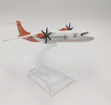 Модель літака ATR-72-600 Firefly Airlines 1:400 металева лита колекційна модель пасажирського турбогвинтового авіалайнера 16 см