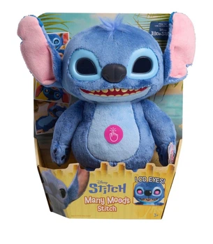 Інтерактивний Stitch з LCD очима та 50+ звукових реакцій
