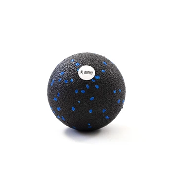 Мяч массажер OSPORT EPP для спины, шеи, ног (МФР, миофасциального релиза) 8см (OF-0280) Черно-синий
