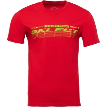 Футболка Select T-Shirt Graded Logo M Red