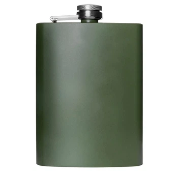 Фляга 220мл Олива 8OZ Mil-Tec TASCHENFLASCHE EDELSTAHL OLIV (14521001-008-220)