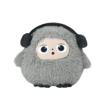 Игрушка ИИ плюшевая Ledodo AI, интерактивная, мягкая, LED глаза, общение на украинском - Bobo