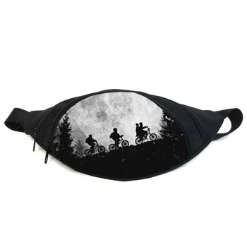 Поясная сумка бананка Очень странные дела Stranger Things 07 Gear Bag черная