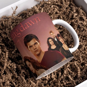 Чашка черная хамелеон Twilight Сумерки 330 мл (СУ22021)
