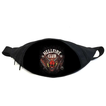 Сумка бананка Дуже дивні справи Stranger Things 013 Gear Bag чорна