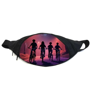 Сумка бананка Дуже дивні справи Stranger Things 02 Gear Bag чорна