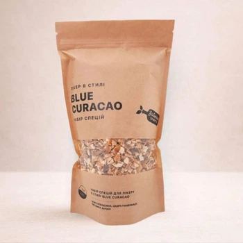 Набор специй для ликёра Blue Curacao на 3 литра напитка, апельсиновая цедра, гвоздика и чай анчан