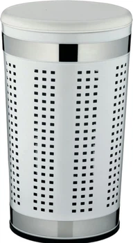 Kosz na pranie Kela Sevilla z siedziskiem Biały (4025457218170)