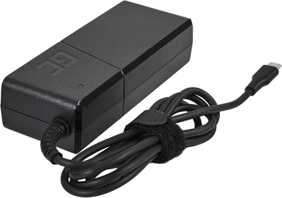 Zasilacz do laptopa Green Cell Universal 90 W USB-C Black (5904326375338)