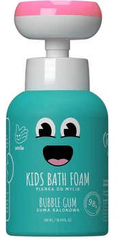 Піна для душа і рук дитяча HiSkin Crazy for Kids Квітка з ароматом Жувальна гумка 300 мл (5905359806783)