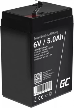 Акумуляторна батарея Green Cell AGM 6V 5Ah (5902701411572)