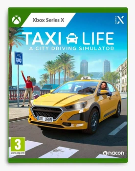 Taxi Life A City Driving Simulator, русские субтитры - диск для XBOX Series X