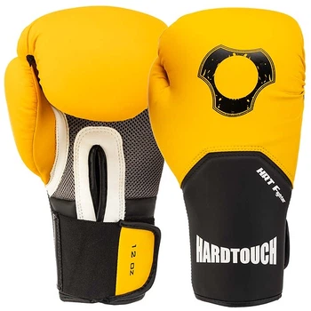 Перчатки боксерские PU HARD TOUCH BO-5242 Размер 10 унции Черный-серый