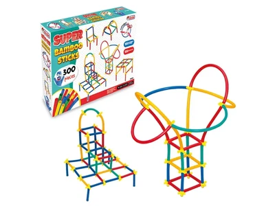 Конструктор-соломинки Спортплощадка, Dede (03462), 300 деталей